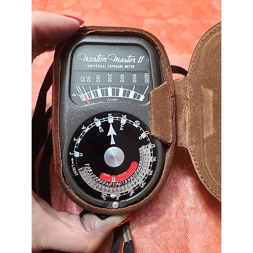 VTG 1950s Weston Master 2 Universal Exposure Meter *TESTED *MODEL 735 #3293853